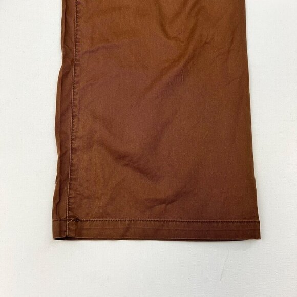 Sofia Jeans Womens Wide Leg Trousers Pleated Front Brown Size 10 Luxe Twill New - Picture 5 of 10